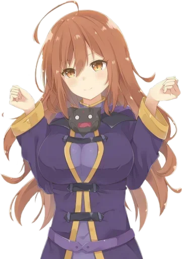 🤎 Sticker #22 from ╹Konosuba by Kin╹@randomzshids