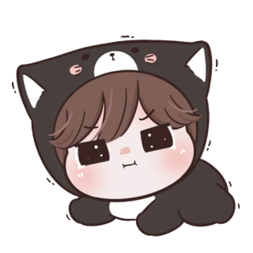 😼 Sticker from ana black cat