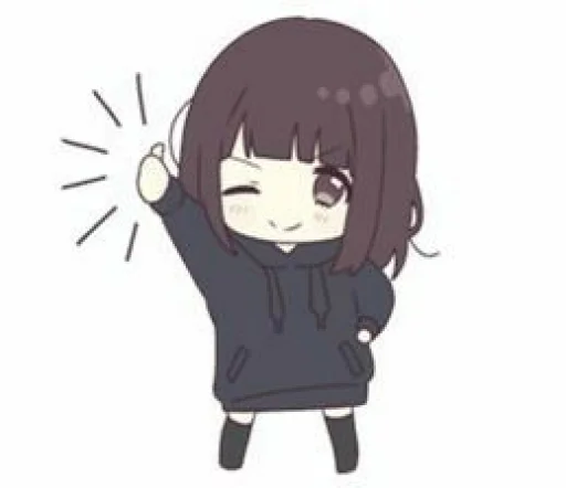 ❣ Sticker from Chibi Kurumi-Chan || @RevelryStickers