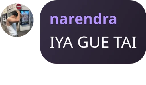 🙋‍♂️ Sticker from kere kece dan keyen pack by @QuotLyBot