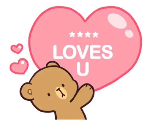 โค Sticker #3 from milk & mocha @noustiker