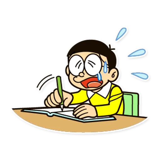 😰 Sticker #21 from Doraemon