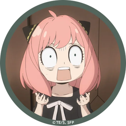 😱 Sticker from Anya