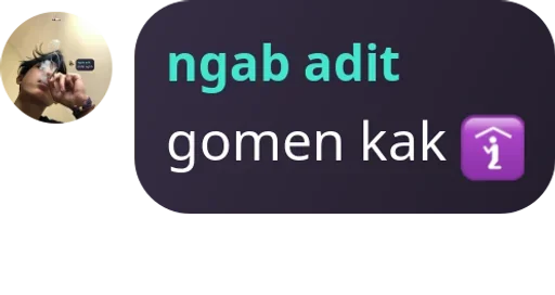 🛐 Sticker from punya adit