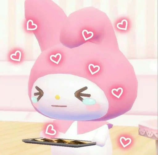 😖 Sticker #11 from cinamoroll n' fwends ! @SCFTBUNNY