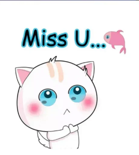 🥺 Sticker from Cute Cat || @harsh246