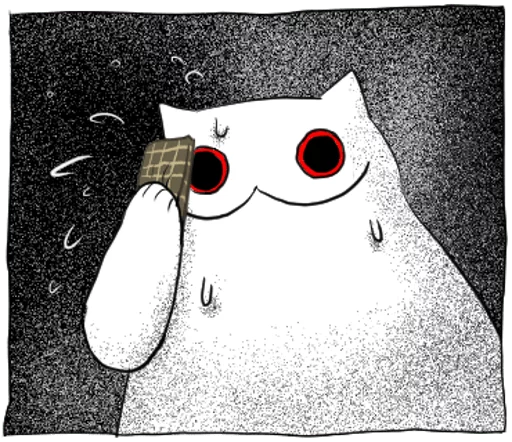 😥 Sticker from Gloomy Cat