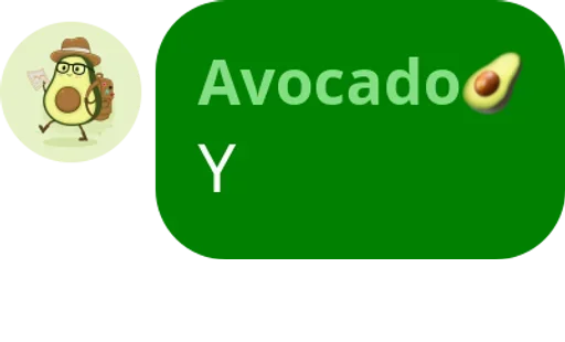 🥑 Sticker from Avocado
