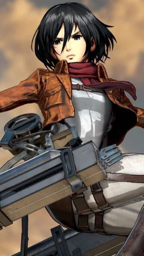 🌚 Sticker from mikasa